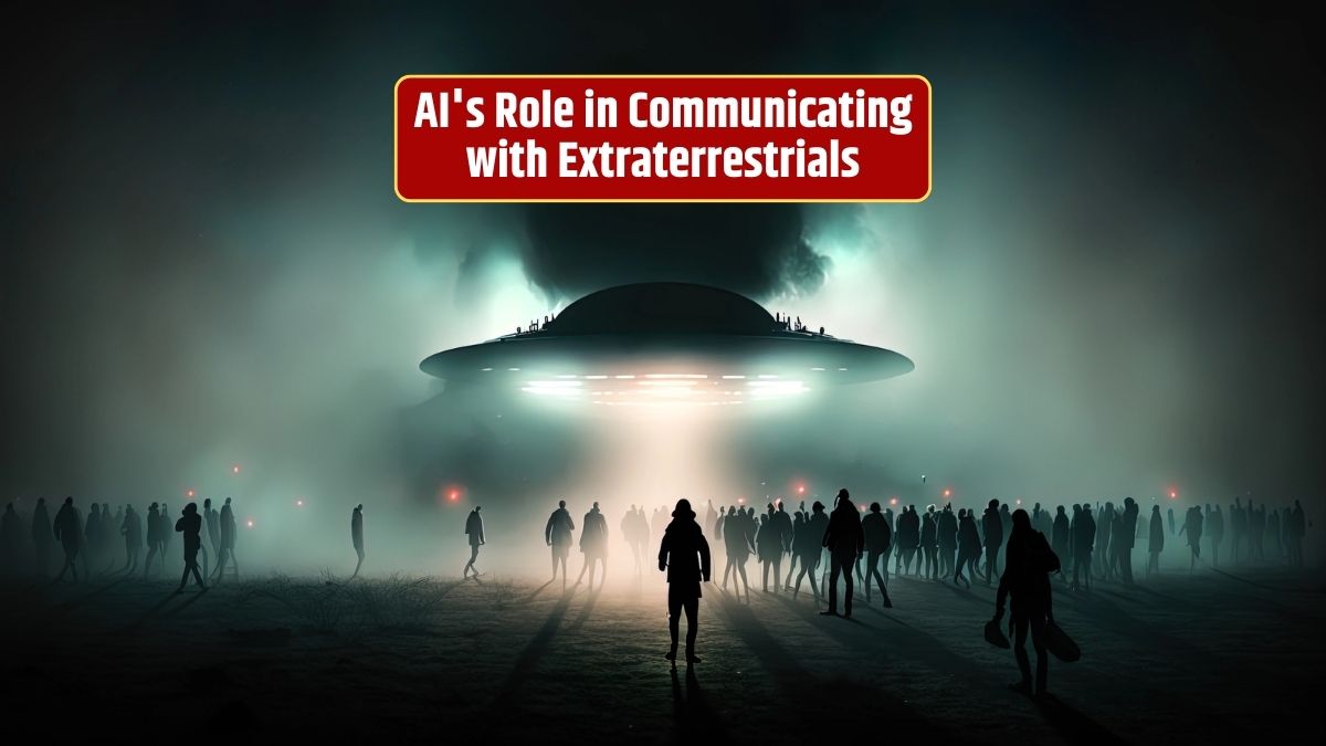 Alien communication, AI and aliens, deciphering extraterrestrial messages, language structure, SETI, cosmic communication, complexity of alien language,