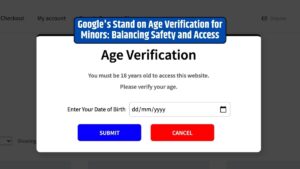 Google, age verification, online safety, minors, tech giant, legislation, children's privacy, YouTube, COPPA 2.0,