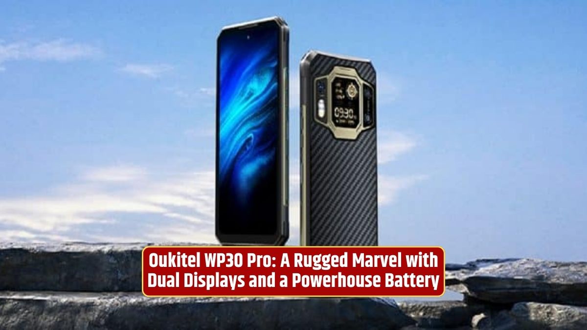 Oukitel WP30 Pro, Dual Display Smartphone, Rugged Phone, 108MP Camera, Android 13, Fast Charging, Smartphone Pricing,
