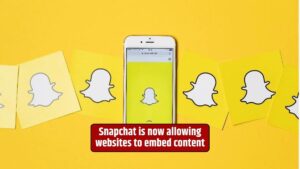 Snapchat, web embedding, social media, Snap CEO, Snapchat+ subscribers, ad-based revenue,