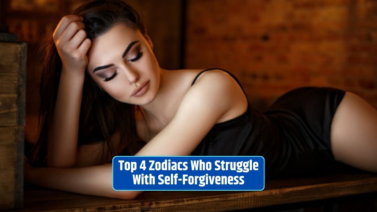 Self-forgiveness, zodiac signs and forgiveness, self-compassion, personal growth, emotional well-being,